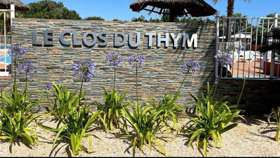 Camping Le Clos Du Thym - Argelès-sur-Mer Exterior foto